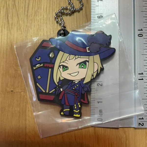 Twisted Wonderland – Porte-clés Rook Hunt Rubber Mascot Part 1 SEGA 5 cm