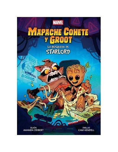 MARVEL SCHOLASTIC. MAPACHE COHETE Y GROOT: LA BUSQUEDA DE STARLORD