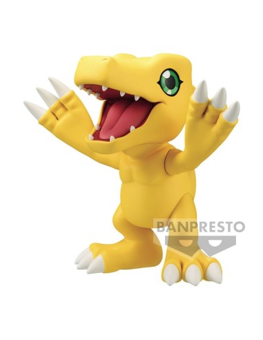 Figura Agumon Sofvimates Digimon Adventure