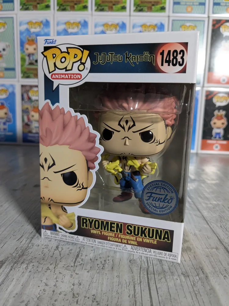 Funko pop Jujutsu Kaisen #1483 - Ryomen Sukuna Tearing Shirt
