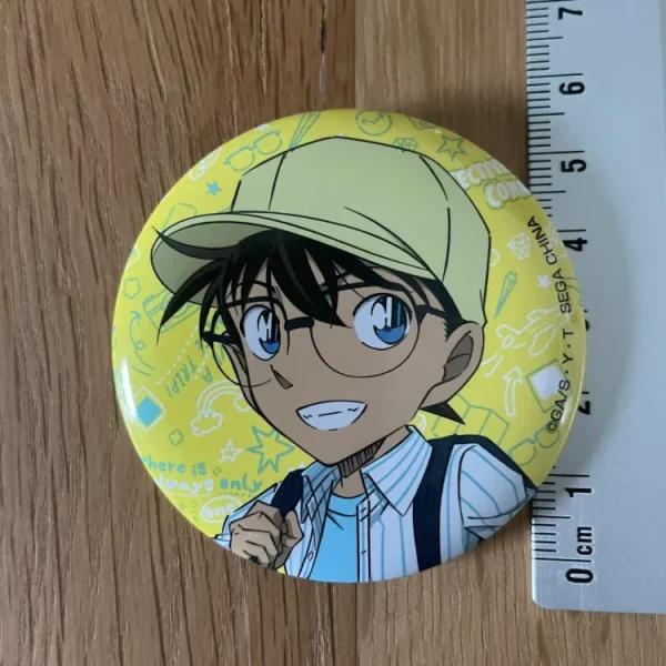 Détective Conan – Badge Conan Edogawa Good Day! Good Travel! 5 cm SEGA