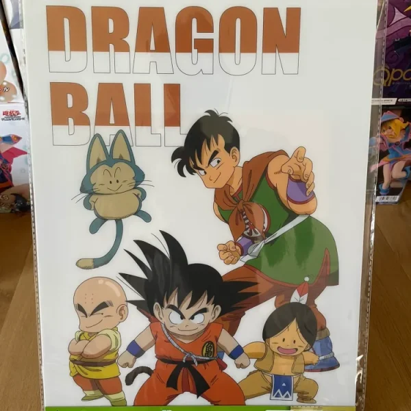 Dragon Ball - Poster plastique A3 Son Goku & alliés - Ichiban Kuji Kumonoue no Shinden (Lot H)
