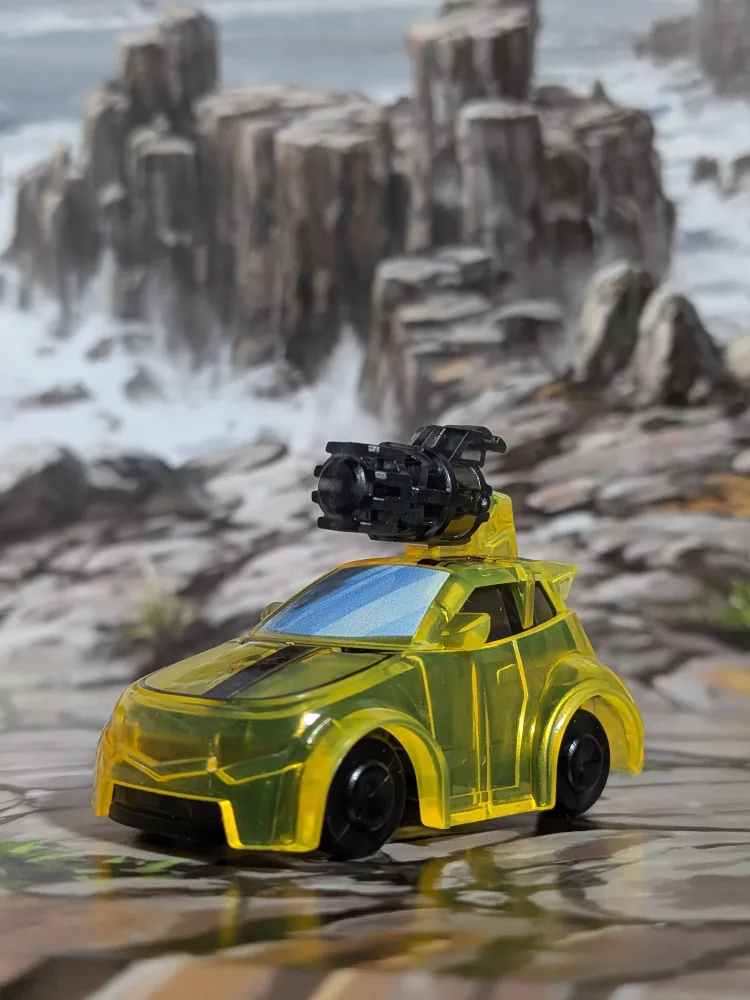 Blokees - Transformers Galaxy Shining (DV01) - Bumblebee Vehicle Glittering (~4-6cm)