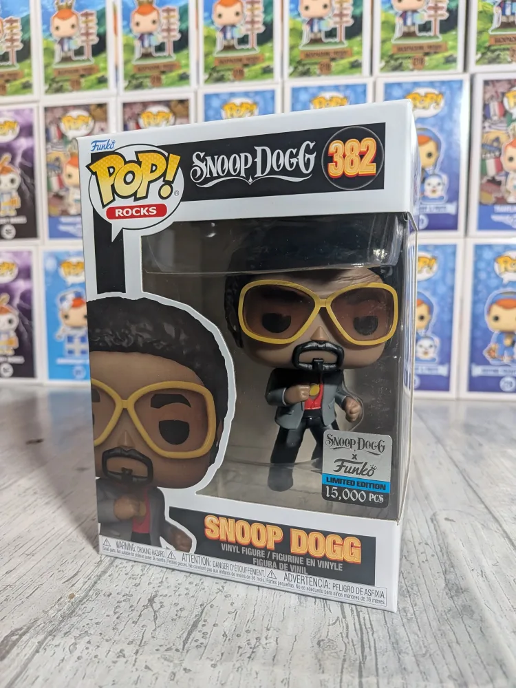 Funko pop Rocks #382 - Snoop Dogg (15000 PCS)