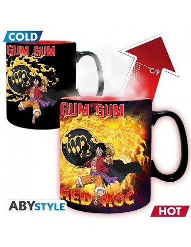 ONE PIECE - TAZA TÉRMICA - 460 ml - Luffy vs Kaidou