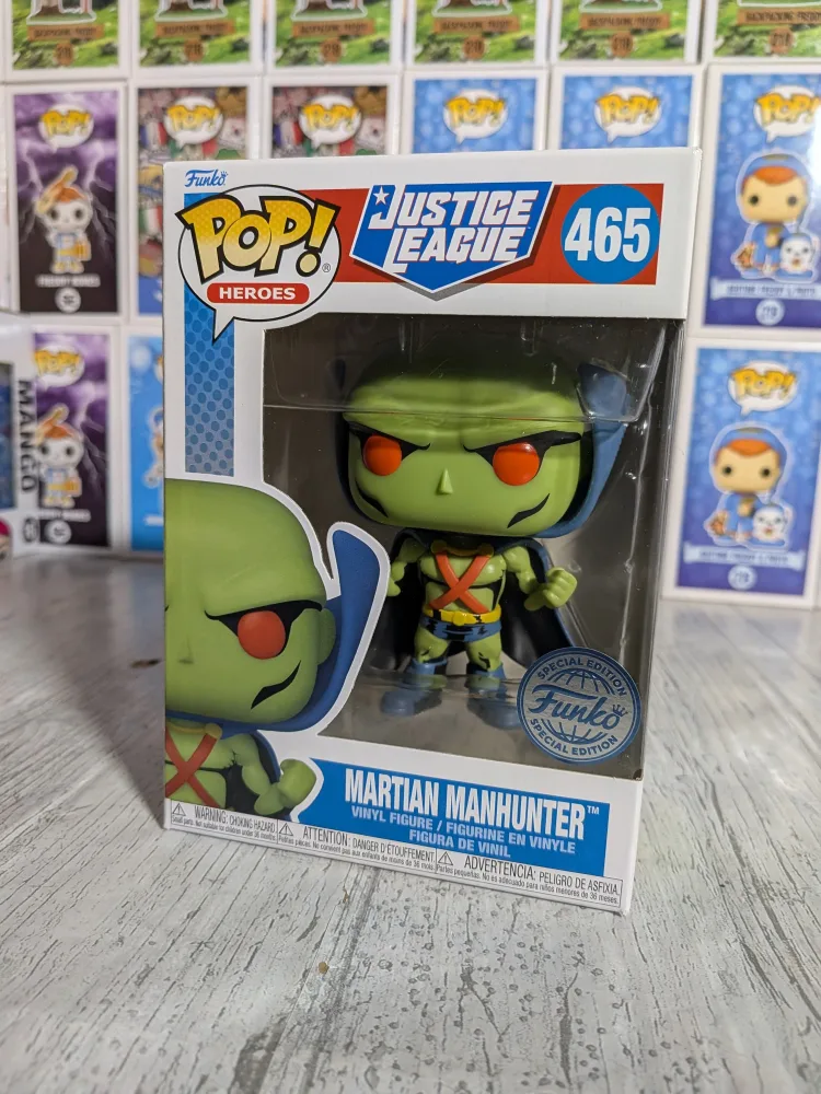 Funko pop Heroes #465 - Martian Manhunter