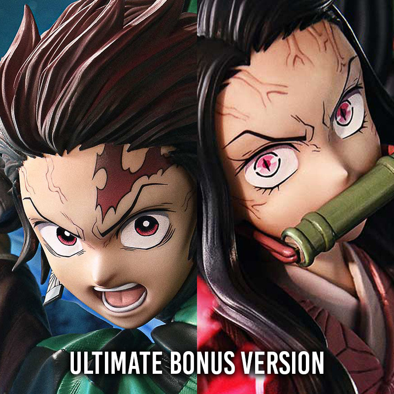 DEMON SLAYER Statue Nezuko & Tanjiro Concept Masterline Series Ultimate Bonus Version Prime 1 Studio