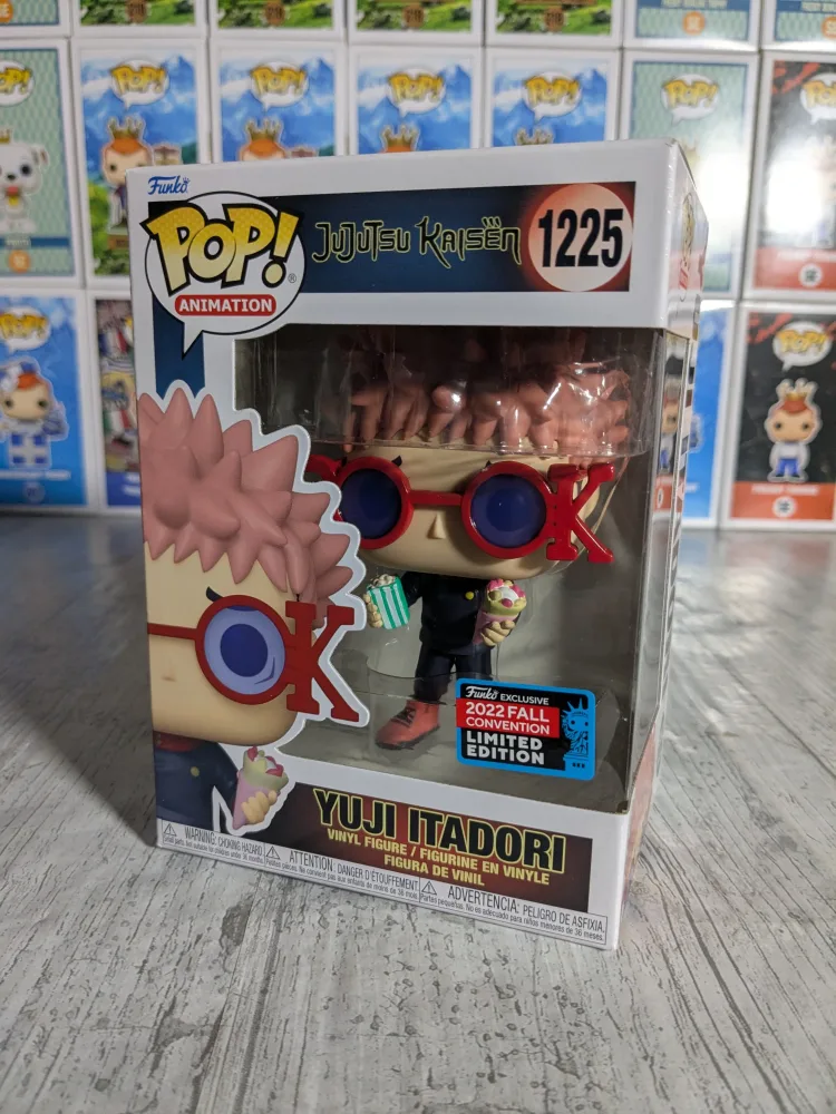 Funko pop Jujutsu Kaisen #1225 - Yuji Itadori (FC2022)