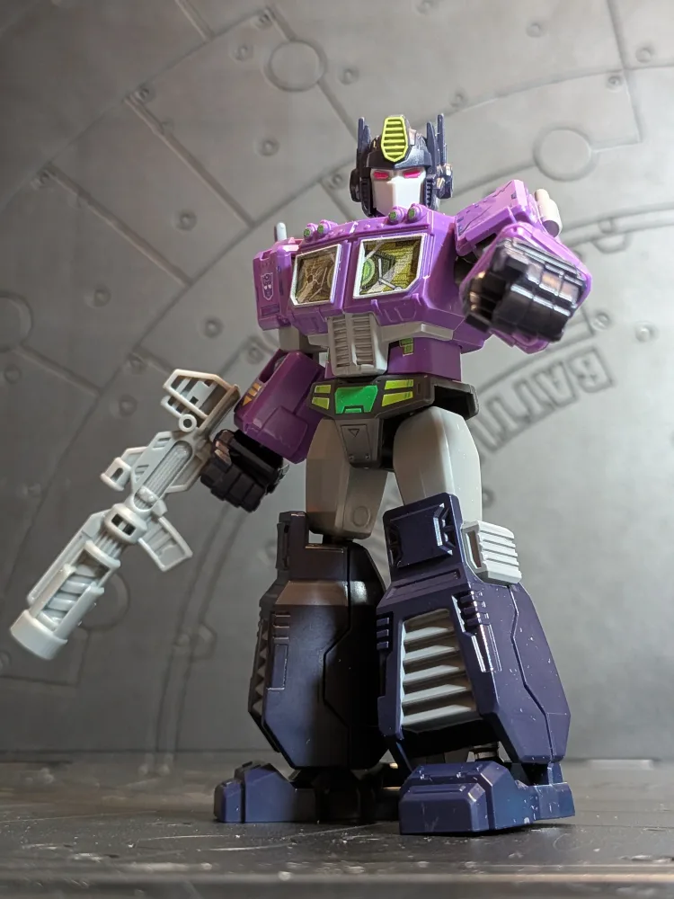 Blokees - Transformers Galaxy Version 02 - Optimus Prime (IDW / Shattered Glass Version) (~10-12cm)