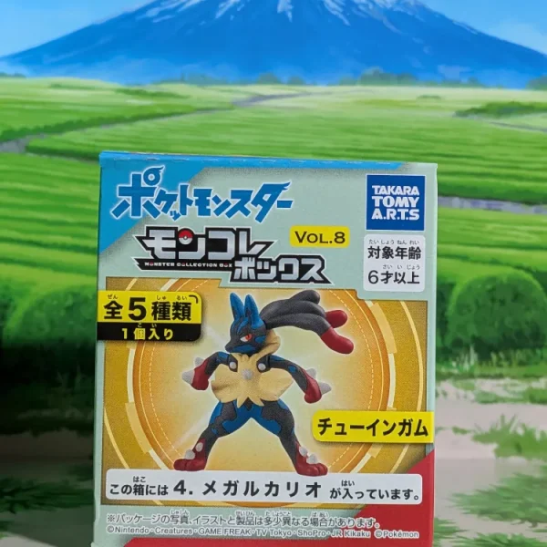 Takara Tomy Arts Moncolle Box Vol.8 - Méga-Lucario | Mega Lucario | Mega Lukario (~5cm)