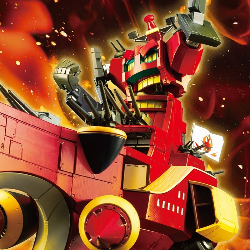 GURREN LAGANN Figurine Dai-Gurren Pose+ Metal Series Poseplus