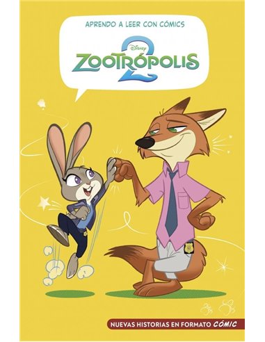 APRENDO A LEER CON COMICS DISNEY ZOOTROPOLIS 2