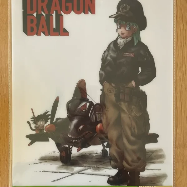 Dragon Ball EX - Ichiban Kuji - Temple Above the Clouds Lot H Affiche Clear Poster A3 Bulma & Son Goku