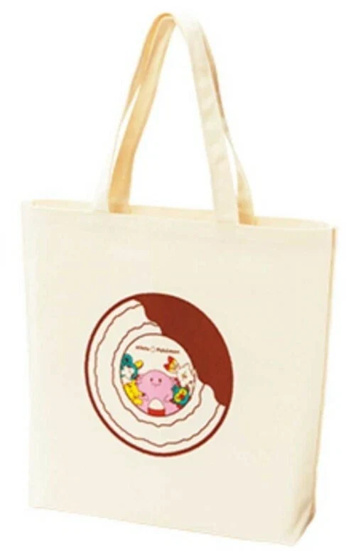 Pokemon - Mister Donut x Pokemon Misdo Pikachu & Chansey Fabric Tote Bag 33x40cm