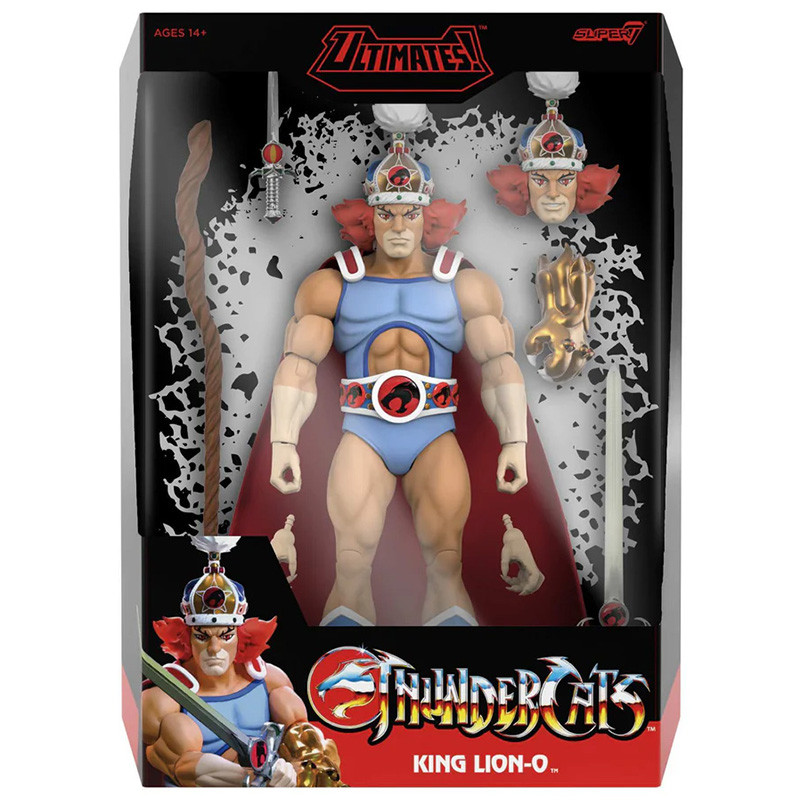 COSMOCATS Figurine Ultimates King Lion-O Super7