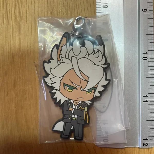 Twisted Wonderland – Porte-clés Jack Howl Capsule Rubber Mascot Banpresto 7 cm