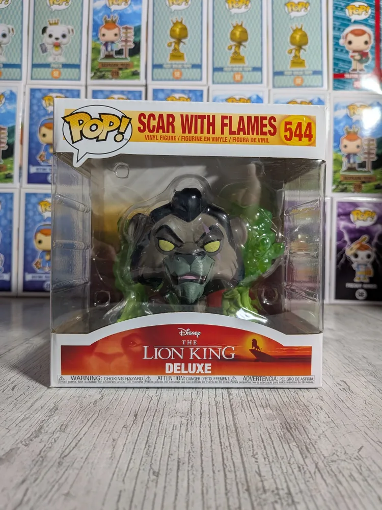 Funko Pop Disney #544 - Scar with Flames