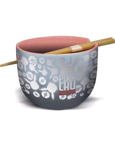 CUENCO RAMEN CON PALILLOS EN CAJA POKEMON METAL MELTDOWN