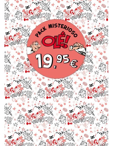 PACK MISTERIOSO OLE ROJO OLE MORTADELO