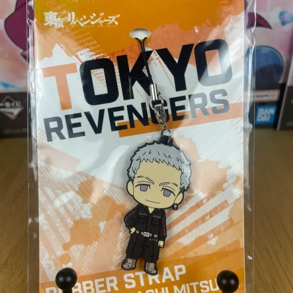Tokyo Revengers – Porte-clés Takashi Mitsuya Rubber Strap 6 cm Banpresto