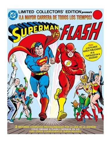 DC EDICIÓN FACSÍMIL LIMITED COLLECTORS' EDITION C-48. SUPERMAN VS. FLASH