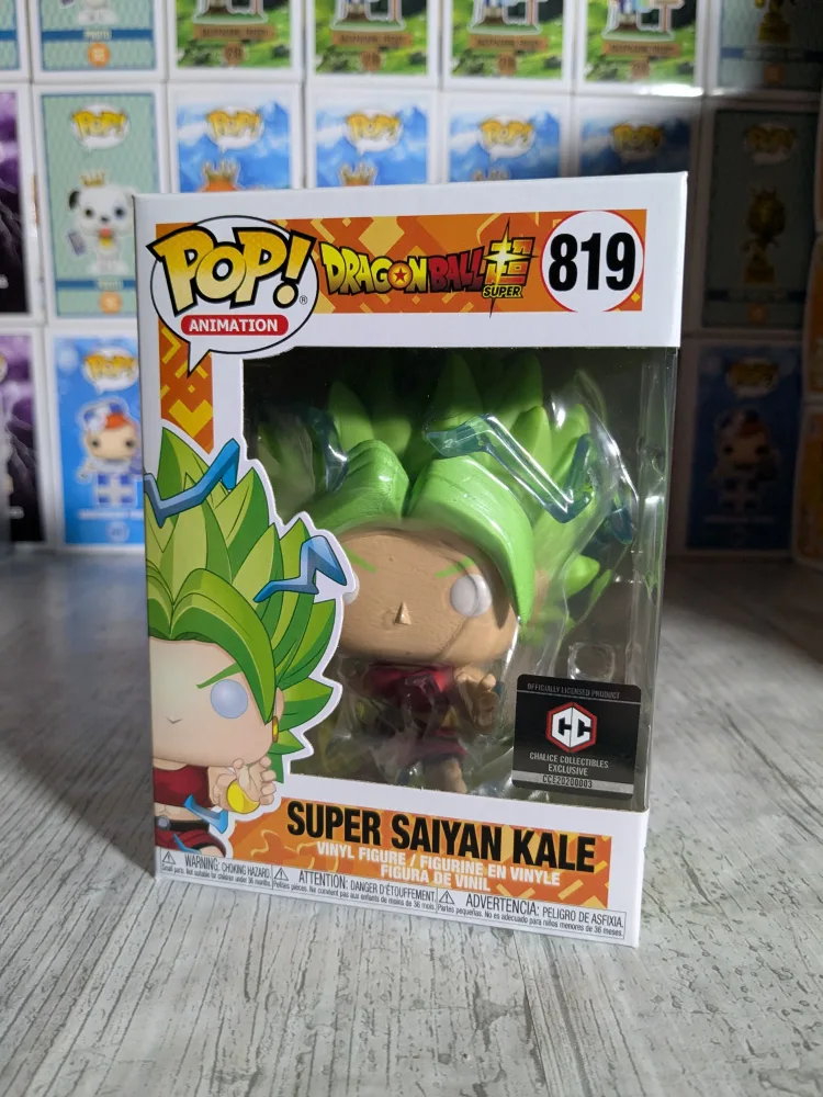 Funko pop Dragon Ball Super #819 - Super Saiyan Kale (CCE)
