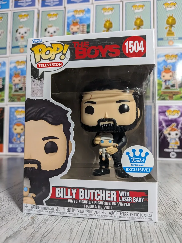 Funko pop The Boys #1504 - Billy Butcher with Laser Baby (NMG)