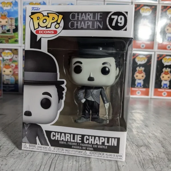 Funko pop Icons #79 - Charlie Chaplin