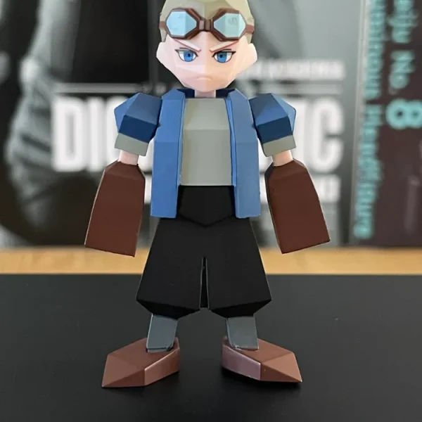 Final Fantasy VII Rebirth - Ichiban Kuji - Lot G Mini - Figurine Polygone Cid