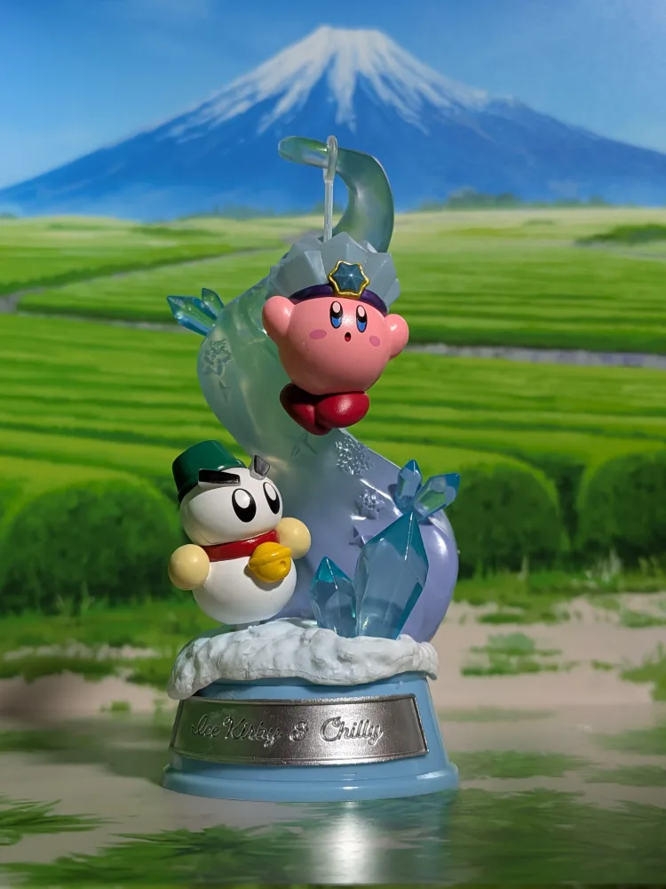Re-Ment - Swing Kirby in Dream Land - Ice Kirby & Chilly