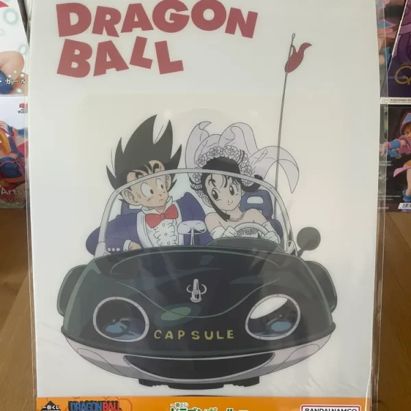Dragon Ball - Poster plastique A3 Son Goku & Chi-Chi - Ichiban Kuji Dragon Ball EX Gekitou!! Tenkaichi Budoukai (Lot I)