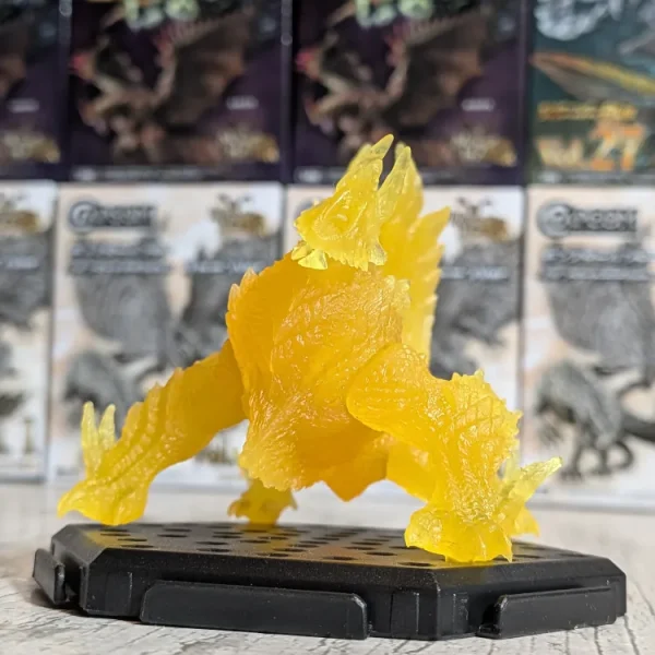 Capcom Figure Builder - CFB The Best Vol. 19-21 - Monster Hunter Rise - Apex Zinogre (Clear Version) - (~10cm)