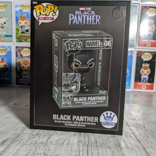 Funko pop Die-Cast Marvel Studios #06 - Black Panther