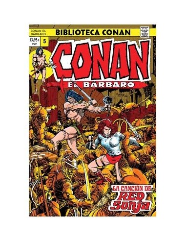 BIBLIOTECA CONAN. CONAN EL BARBARO 05