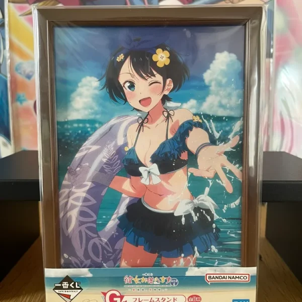 Rent-A-Girlfriend – Frame Ruka Sarashina Swimsuit Version Ichiban Kuji Manzokudo 4 11x16 cm