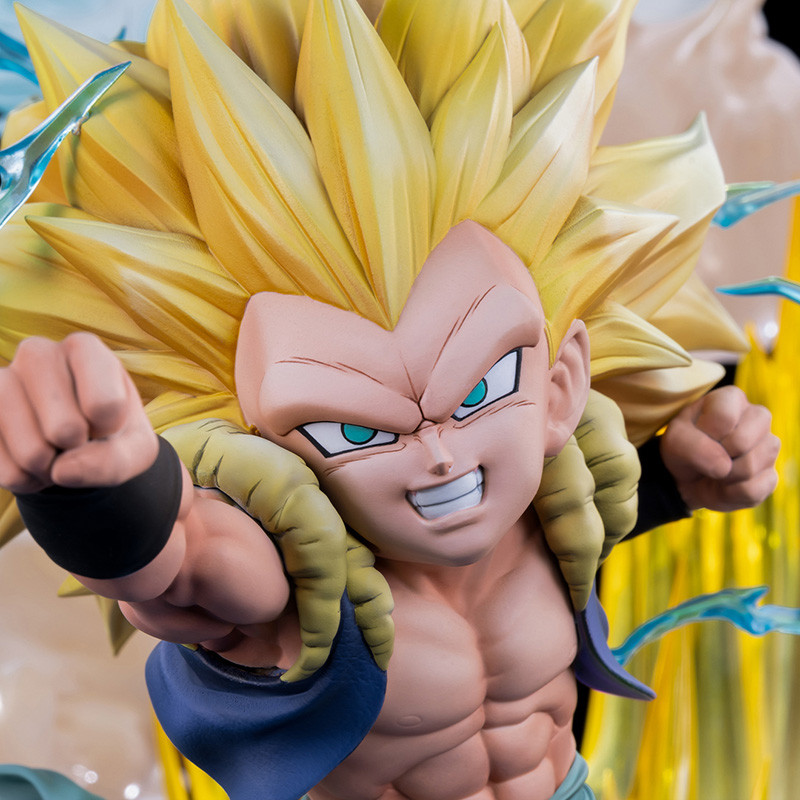 DRAGON BALL Z Statue Gotenks Super Saiyan 3 HQS Dioramax Tsume