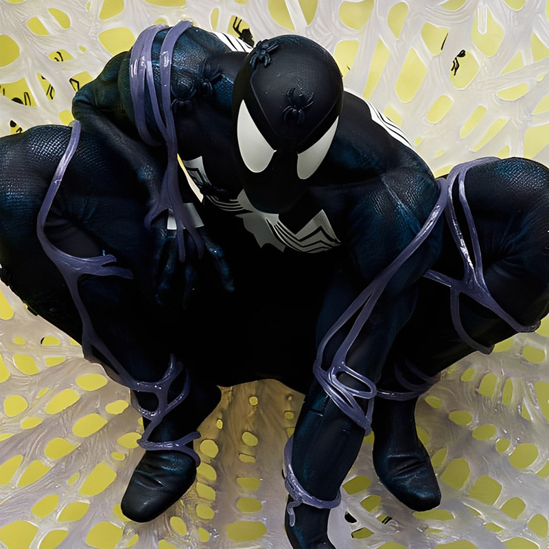 MARVEL Figurine Spider-Man 1 Black Suit Version McFarlane Toys