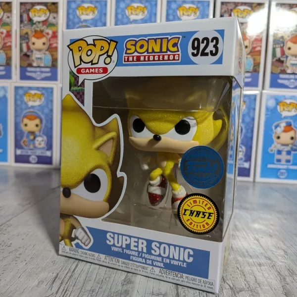 Funko pop Sonic the Hedgehog #923 - Super Sonic (Chase)