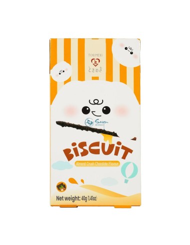 TOKIMEKI BISCUIT SABOR ALMENDRA Y CHOCOLATE