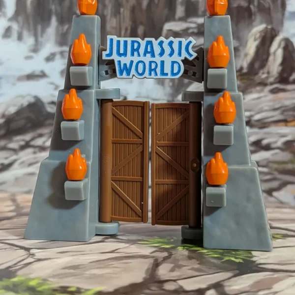 Blokees - Jurassic World Terraventure Ts02 - Jurassic World Gate (~9cm)