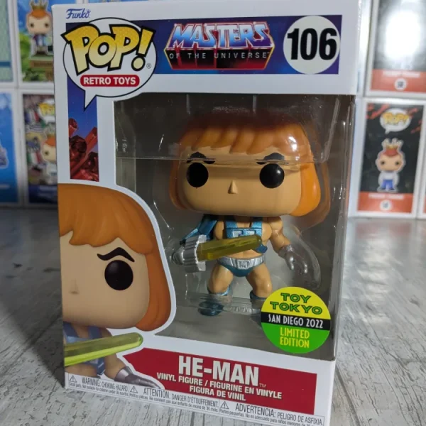 Funko pop Retro Toys #106 - He-Man (TTSD2022)