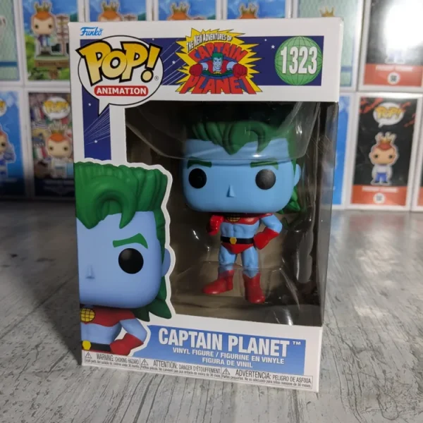 Funko pop The New Adventures of Captain Planet #1323 - Captain Planet