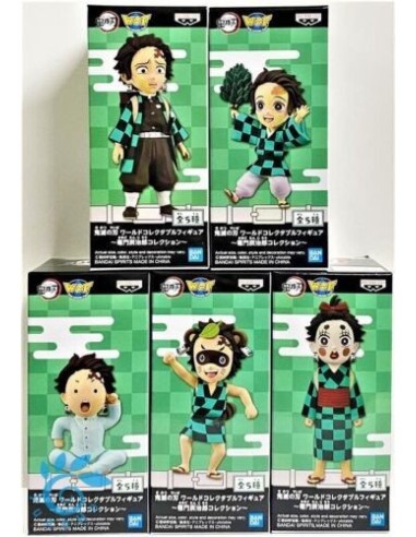SURTIDO TANJIRO KAMADO COLLECT KIMETSU NO YAIBA WORLD COLLECT