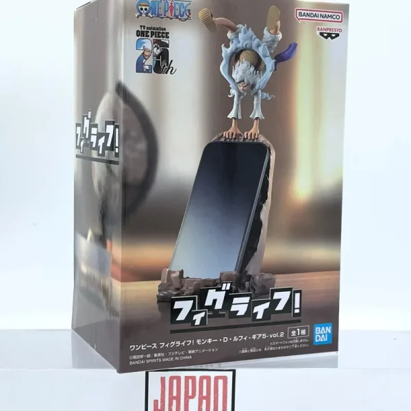 One Piece - BANPRESTO - Figuraifu Monkey D. Luffy Gear 5 Vol.2 (Portable Holder)