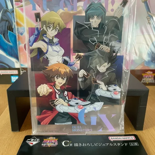 Yu-Gi-Oh! – Stand visuel Ichiban Kuji GX Vol.3 (Jun, Ryou, Asuka, Jyudai) Wake Up Your Memories (C Prize) 21 cm