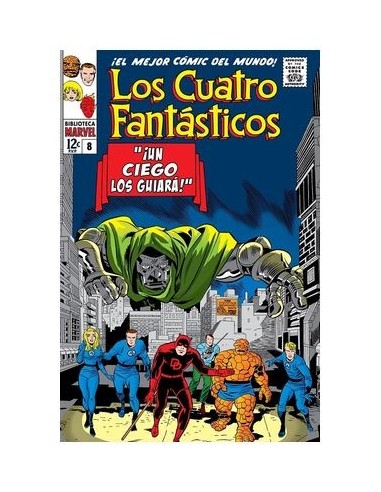 BIBLIOTECA MARVEL 31. LOS 4 FANTASTICOS 08 1965