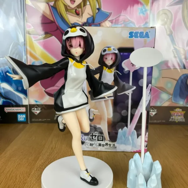 Re:Zero – Figurine Ram Luminasta Kotoriasobi 20 cm Sega (Ouvert Occasion)