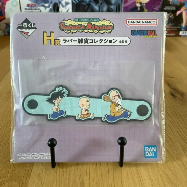 Dragon Ball - Goku, Krillin & Muten Roshi Rubber Cable Tie 14 cm - Ichiban Kuji Fantastic Adventure Lot H