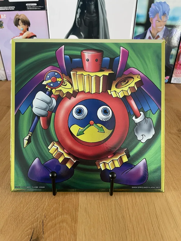 Yu-Gi-Oh! - Shikishi Time Wizard Magician of Time 20x20 cm Ichiban Kuji Sangenshin Kengen