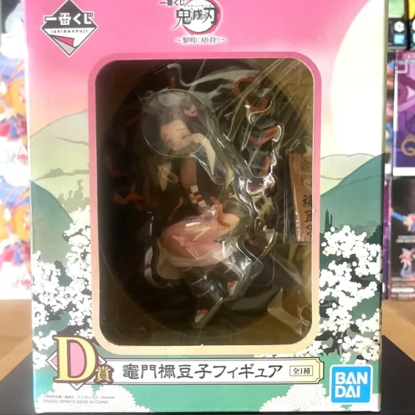 Demon Slayer - Figurine Kamado Nezuko Ichiban Kuji Reimeini Yaiba wo Mote Lot D 12 cm